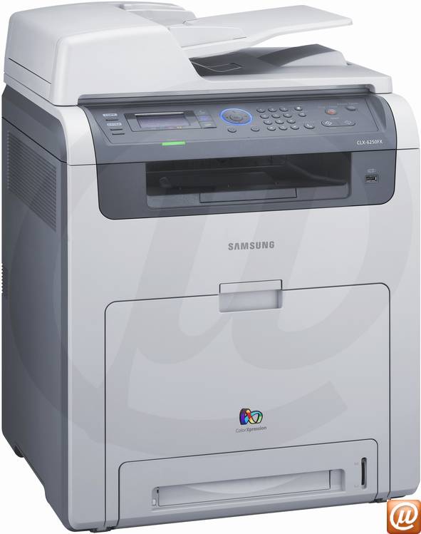 CLX-6250FX/XAZ - Impressora Multifuncional Laser Color Samsung CLX-6250FX (Impresso / Cpia: 24ppm; Scanner Duplex; Fax) Duplex
